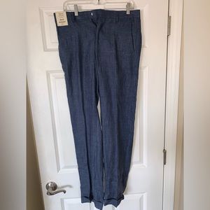 NEW Murano Slim Fit Linen Pants - Men’s 30x32